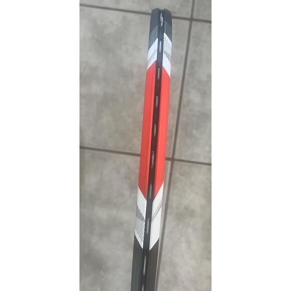 New Wilson Fusion XL Tennis Racquet (Grip Size 4 3/8”) WRT30270U3 Black Red - Picture 4 of 8